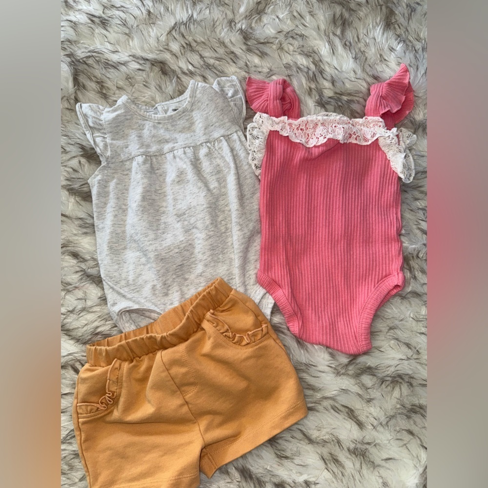 Calvin Klein, carters, Pekkle, RZ baby girl outfit lot size 18 months - Picture 7 of 11